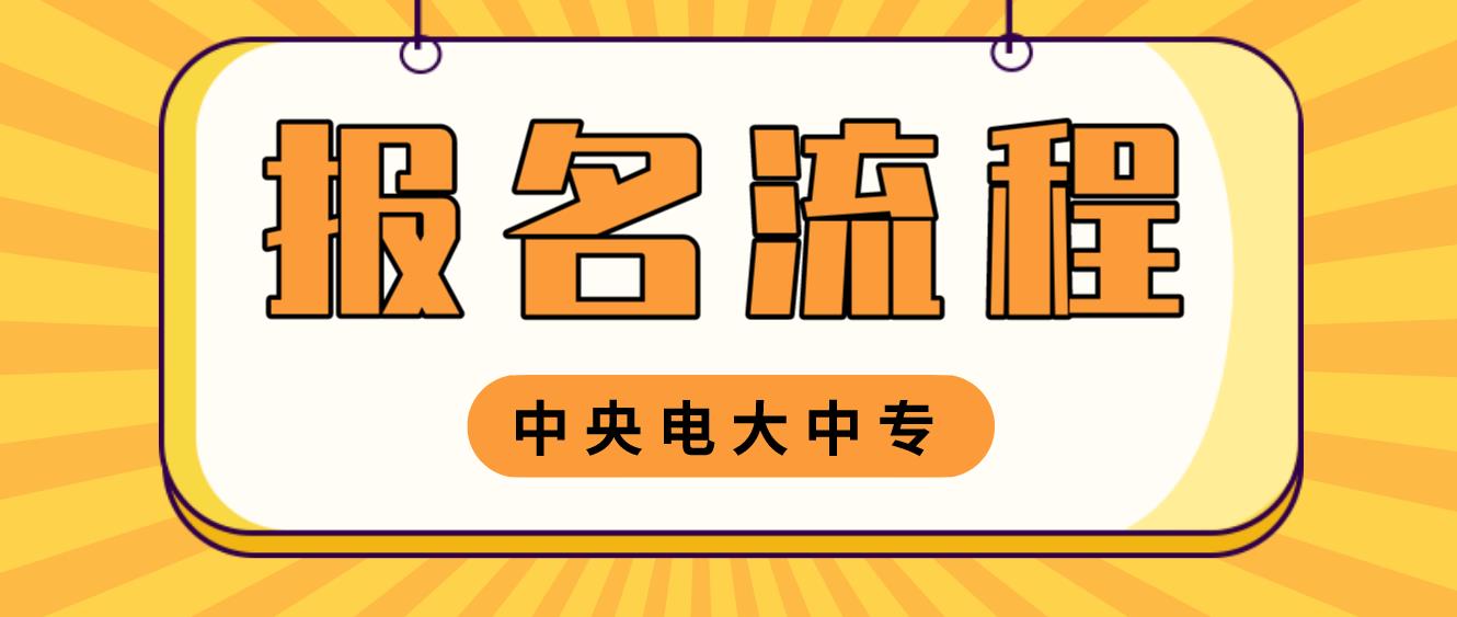 南宁电大中专报名流程是什么？