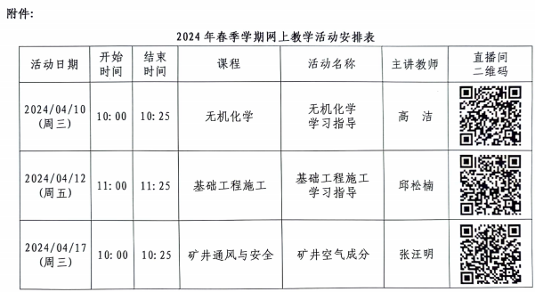 中央广播电视中等专业学校关于2024年春季学期开展网上教学活动的通知